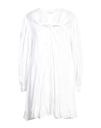 ISABELLE BLANCHE Paris Short dress BIANCO 100% Linen