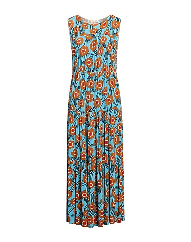 SIYU Midi dress Sky blue 95% Viscose, 5% Elastane