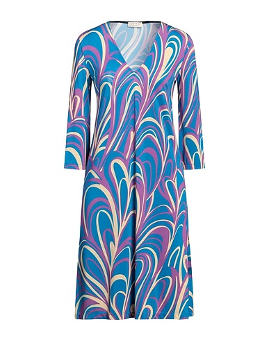 SIYU Short dress Azure 95% Viscose, 5% Elastane