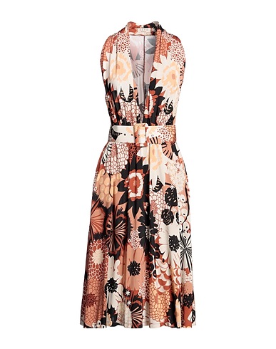 SIYU Midi dress Black 95% Viscose, 5% Elastane