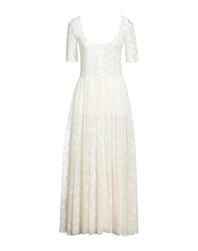 PHILOSOPHY di LORENZO SERAFINI Elegant dress Ivory 87% Polyamide, 13% Elastane
