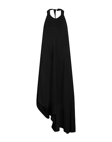 MALLONI Vestito midi Nero 50% Viscosa, 50% Rayon