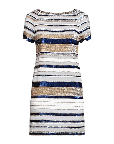 ELISABETTA FRANCHI Short dress 100% Polyamide, Plastic, Glass