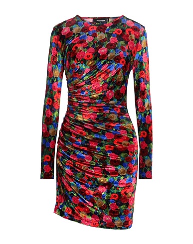 DSQUARED2 Short dress Red 86% Viscose, 14% Polyamide