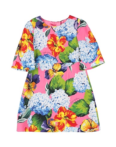 DOLCE&GABBANA Dress Fuchsia 96% Viscose, 4% Elastane