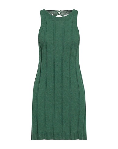 CAN PEP REY Short dress Green 80% Recycled cotton, 16% Cotton, 4% Other Fibres
