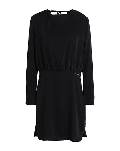 CALVIN KLEIN JEANS Short dress Black 100% Polyester