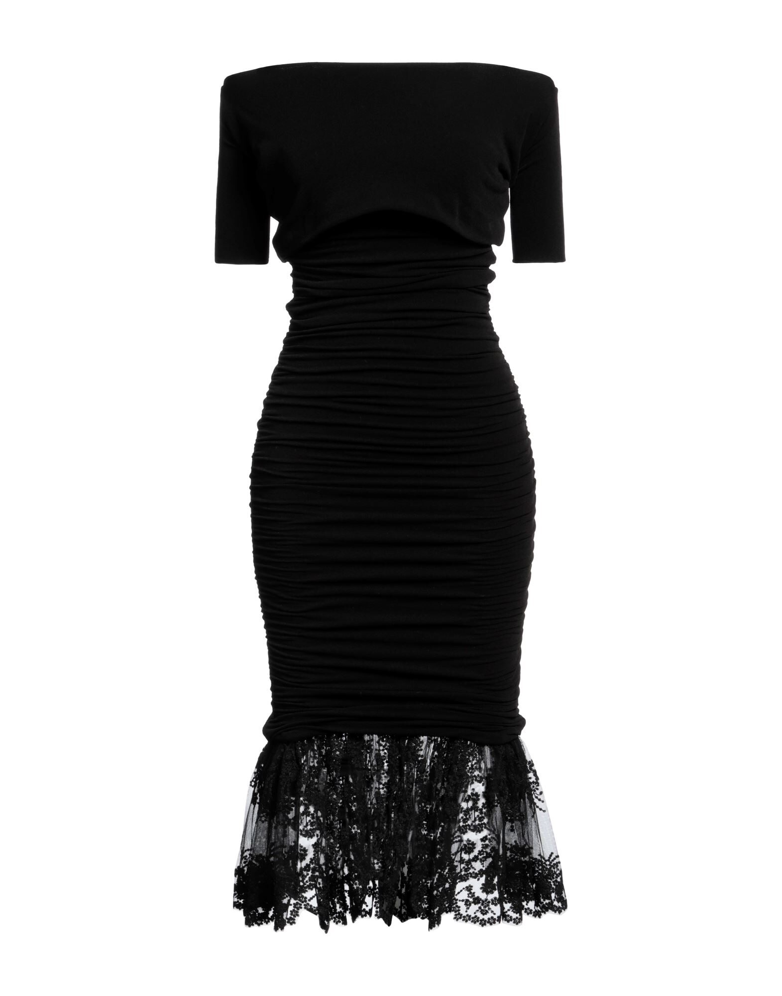 ワンピース PHILOSOPHY DI LORENZO SERAFINI Long dress PHILOSOPHY Di LORENZO SERAFINI | Black Women's Long Dress | YOOX