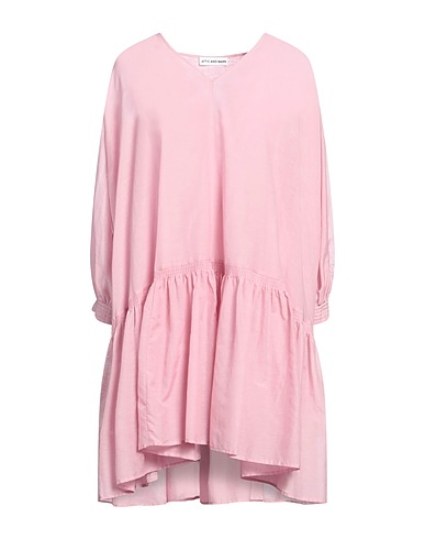 ATTIC AND BARN Kurzes Kleid Antikrosa 72% Baumwolle, 28% Seide