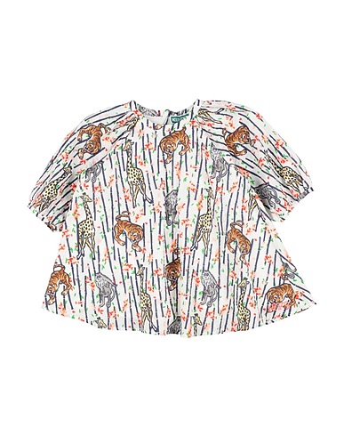 KENZO KIDS Vestido para bebé  White 100% Cotton