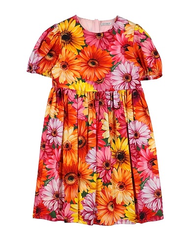 DOLCE&GABBANA Vestito Arancione 100% Cotone