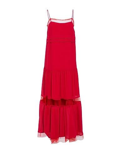 TWINSET Vestito lungo Magenta 100% Poliestere