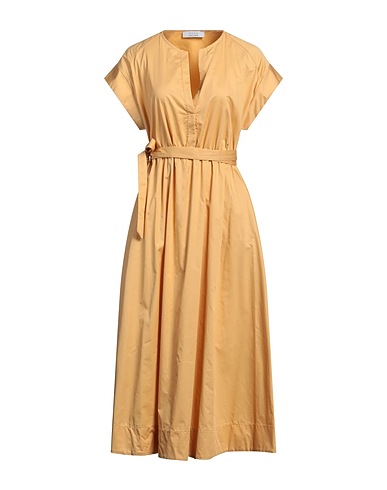 KAOS Midi dress Apricot 100% Cotton