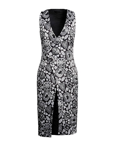 GAëLLE Paris Short dress Black 100% Polyester, Elastane