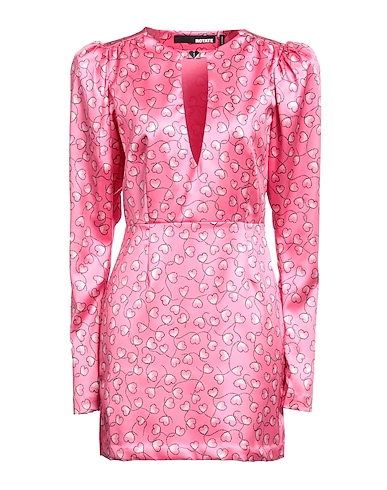 ROTATE BIRGER CHRISTENSEN Kurzes Kleid Rosa 50% Recyceltes Polyester, 47% Polyester, 3% Elastan
