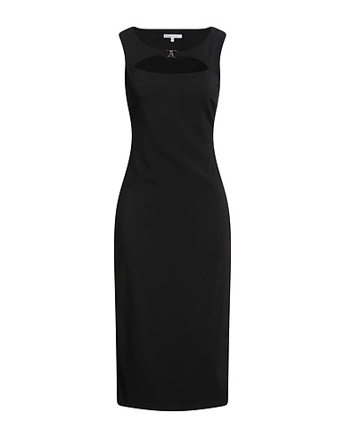 PATRIZIA PEPE Elegantes Kleid Schwarz 97% Polyester, 3% Elastan