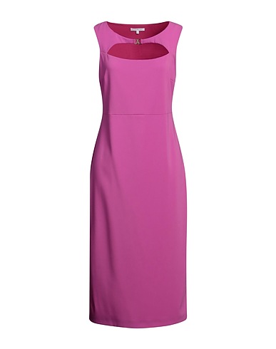 PATRIZIA PEPE Elegant dress Mauve 97% Polyester, 3% Elastane