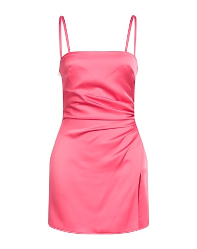 ACT N°1 Short dress FUCSIA 73% Acetate, 27% Viscose