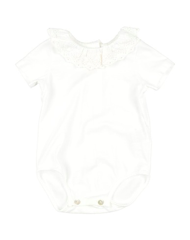 ZHOE & TOBIAH Baby bodysuit White 100% Cotton