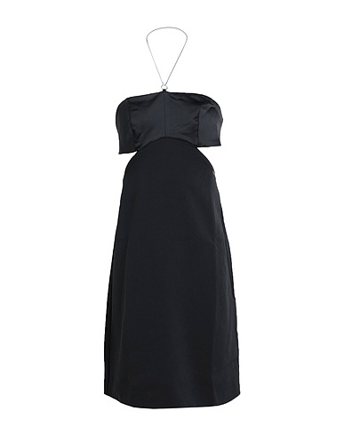CALVIN KLEIN JEANS Short dress Black 97% Polyester, 3% Elastane
