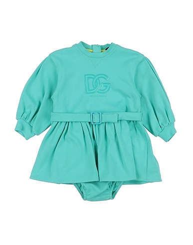 DOLCE&GABBANA Vestito Baby  Turchese 100% Cotone