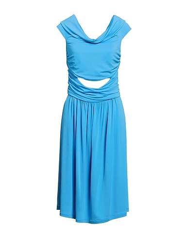 ALBERTA FERRETTI Short dress Azure 92% Viscose, 8% Elastane