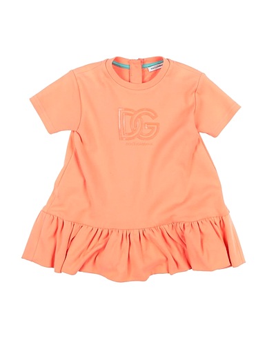 DOLCE&GABBANA Vestito Baby ARANCIONE 100% Cotone