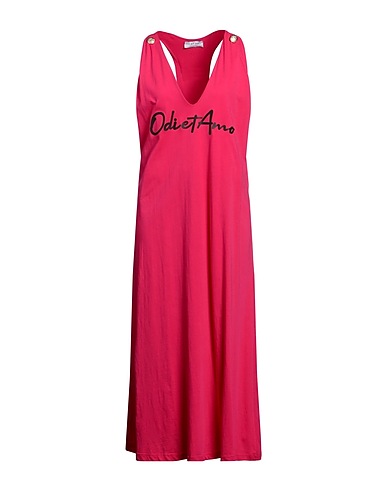 ODI ET AMO Midi dress Fuchsia 100% Polyester