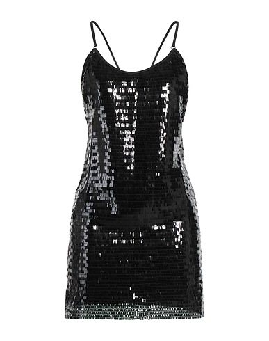 4GIVENESS Short dress Black 81% Polyamide, 19% Elastane
