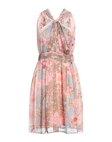 LIU •JO Short dress BETTER Light pink 100% Polyester