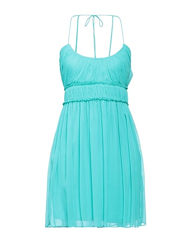 PATRIZIA PEPE Short dress Turquoise 100% Polyester