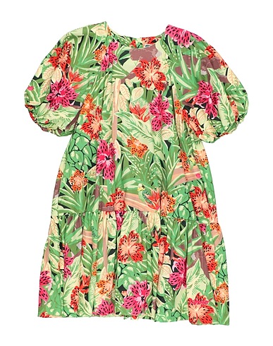KENZO KIDS Dress Light green 100% Lyocell