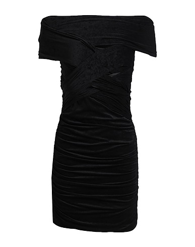 ALEXANDER WANG Short dress Black 66% Acetate, 25% Polyester, 9% Elastane