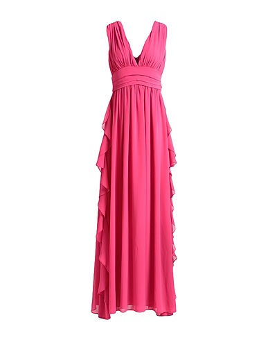 RUE DU BAC Long dress Magenta 100% Polyester