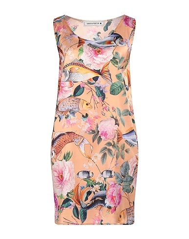 SHIRTAPORTER Short dress Blush 94% Silk, 6% Elastane