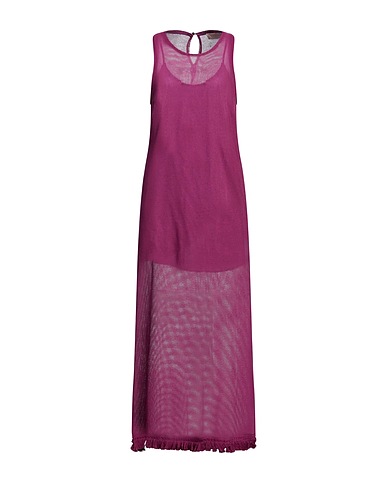 I BLUES Midi dress Mauve 50% Cotton, 50% Polyester
