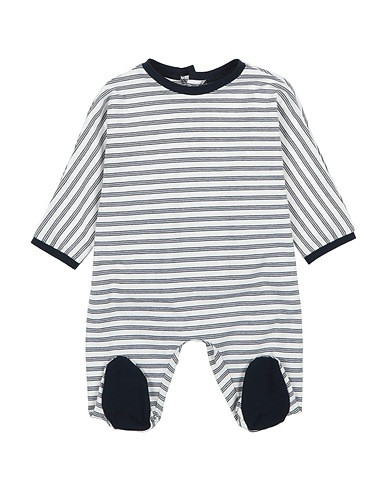 BISOUS Baby jumpsuit  Midnight blue 95% Cotton, 5% Elastane