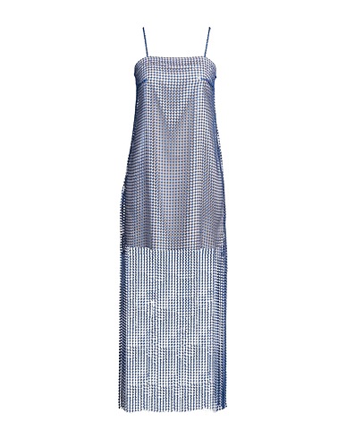 REMAIN BIRGER CHRISTENSEN Long dress Blue 100% Polyester