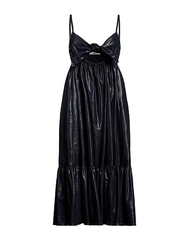 EMIN & PAUL Elegant dress Midnight blue 55% Linen, 45% Cotton