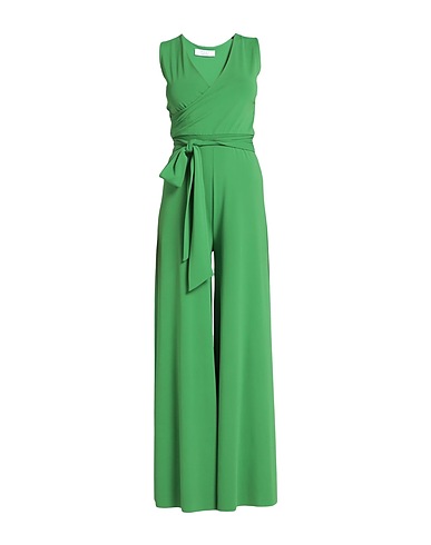 KAOS Tute e Salopette Verde 75% Acetato, 18% Poliammide, 7% Elastan