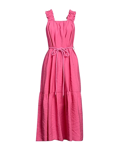 WHITE WISE Long dress Fuchsia 87% Tencel™, 13% Polyester