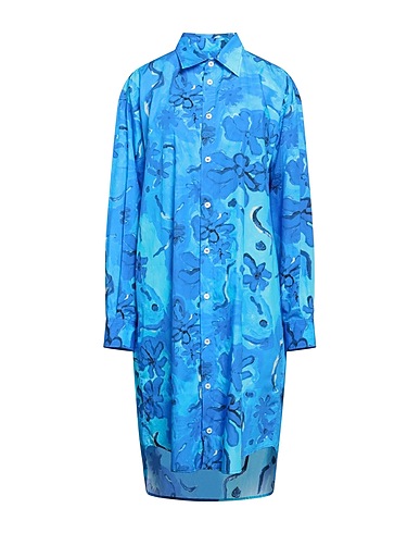 MARNI Midi dress Azure 100% Cotton