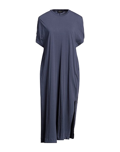 ROBERTO COLLINA Midi dress Midnight blue 100% Cotton