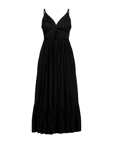 SABINA MUSÁYEV Midi dress Black 80% Tencel™, 20% Nylon