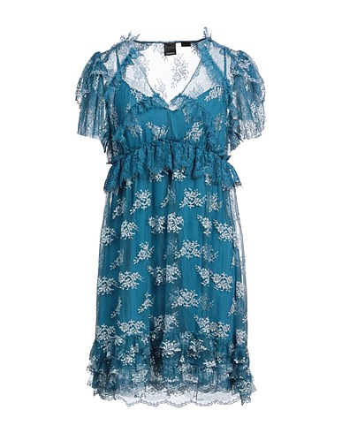 PINKO Short dress Slate blue 100% Viscose