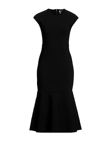 HERVÉ LÉGER Elegant dress Black 62% Recycled viscose, 22% Nylon, 14% Polyester, 2% Elastane