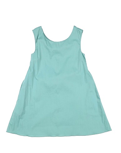 ORIMUSI Vestito Verde salvia 68% Cotone, 30% Nylon, 2% Elastan