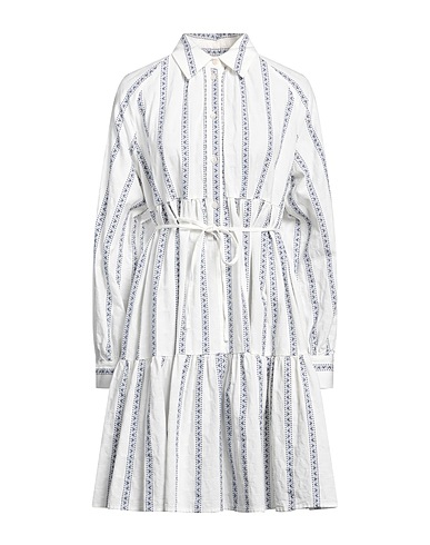 WOOLRICH Shirt dress Blue 100% Cotton