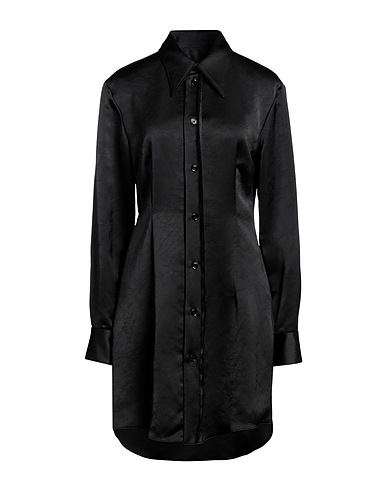 MM6 MAISON MARGIELA Shirt dress Black 100% Polyester