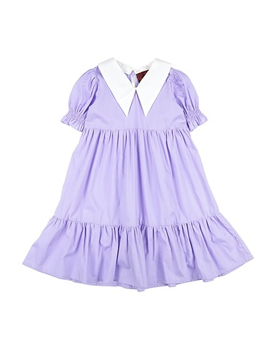 GENTILE CATONE Dress Lilac 100% Cotton